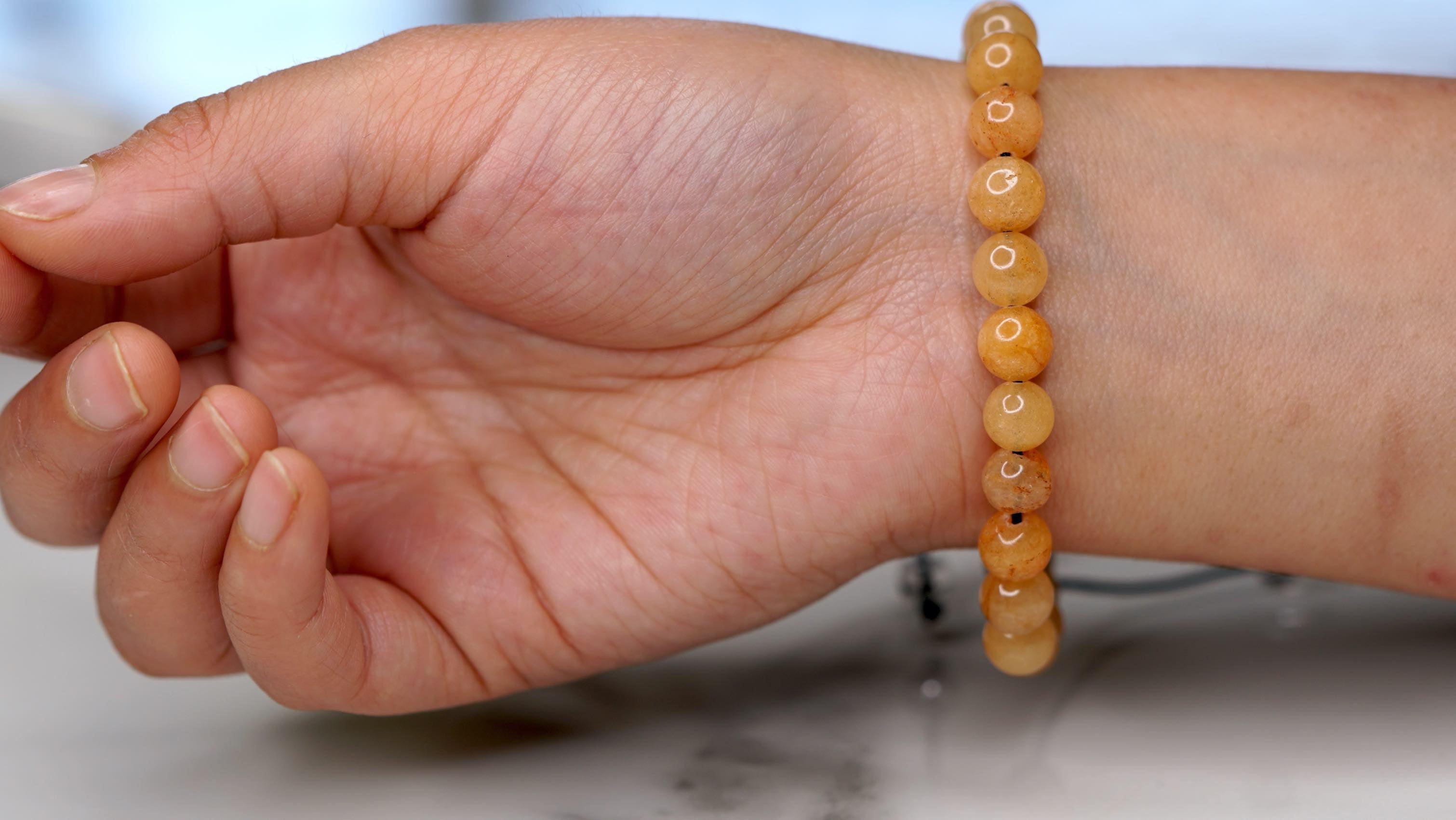 Yellow on sale quartz bracelet