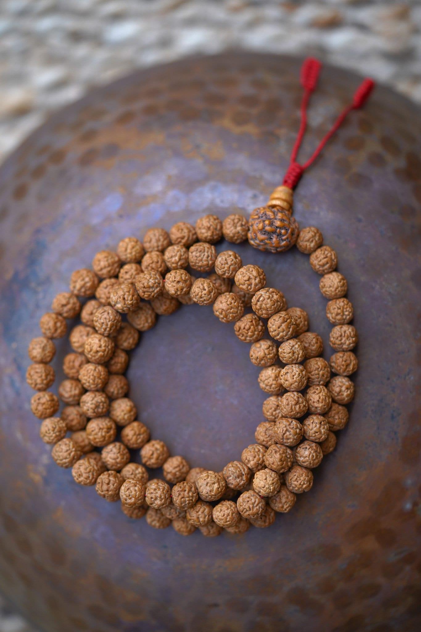 Original Rudraksha Bead Mala | Meditation Mala