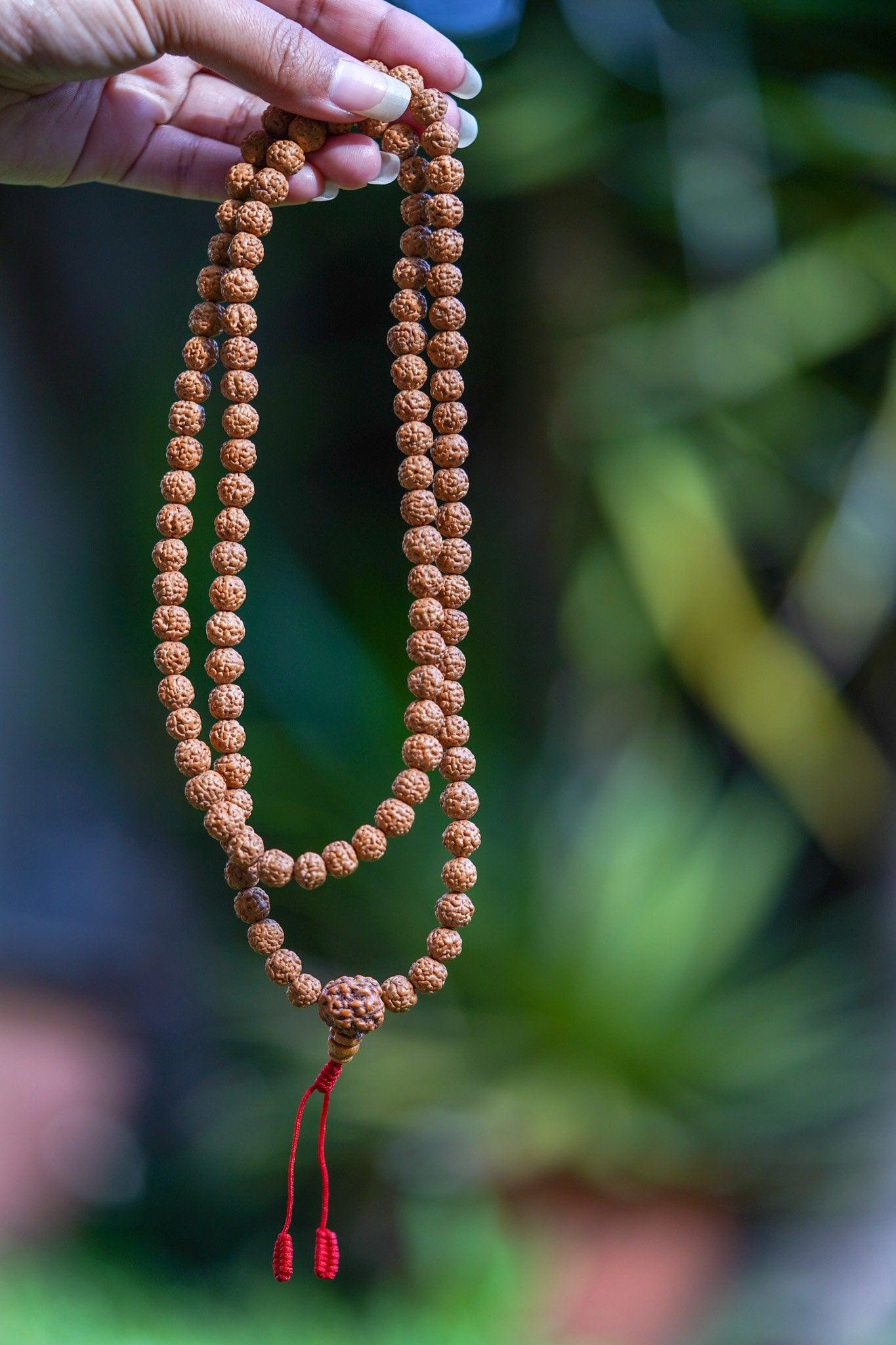 Original Rudraksha Bead Mala | Meditation Mala