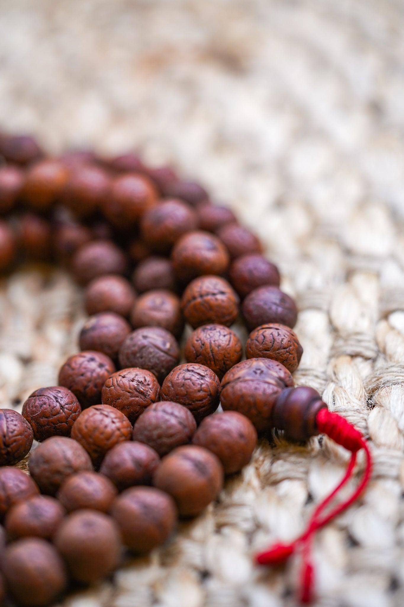 Antique Indian Bodhi Seed Prayer Mala