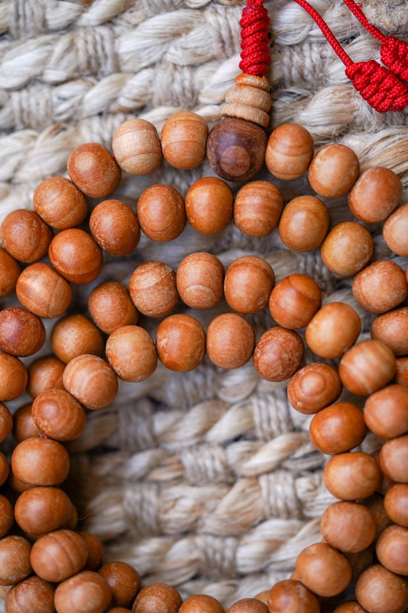 Sandalwood Hand Mala - Japa Beads