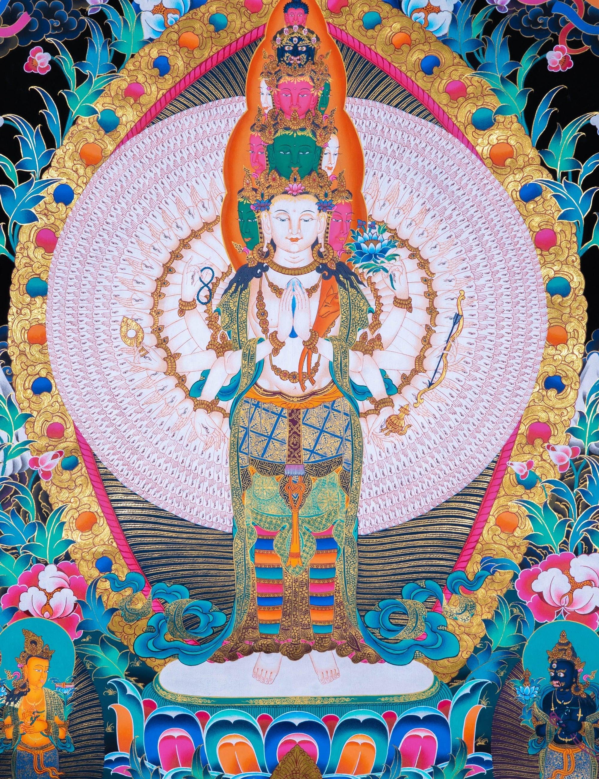 1000 Arm Avalokiteshvara - Himalayas Shop