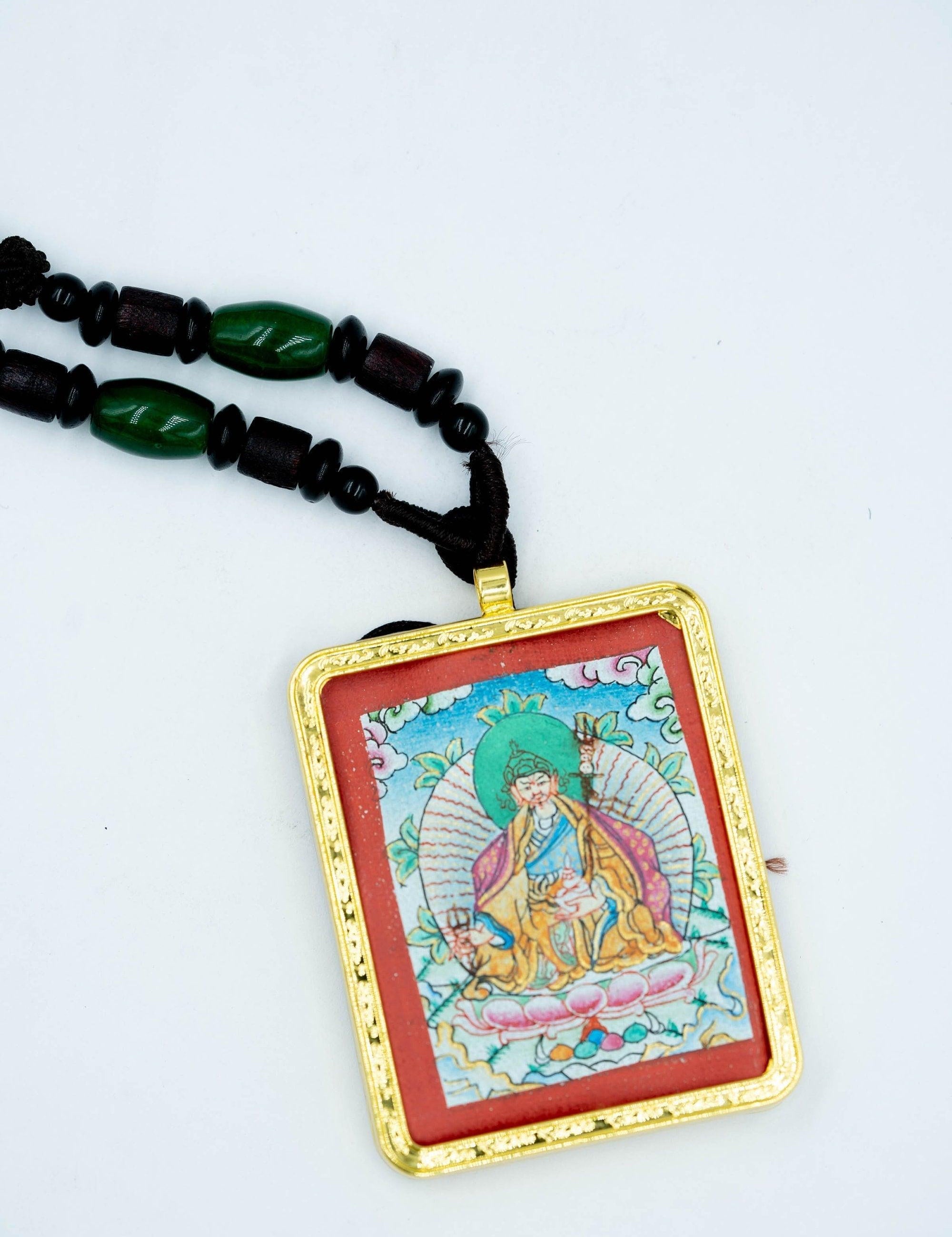 Guru Rinpoche Locket Thangka - Himalayas Shop