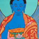 Medicine Buddha Thangka Painting - Himalayas Shop