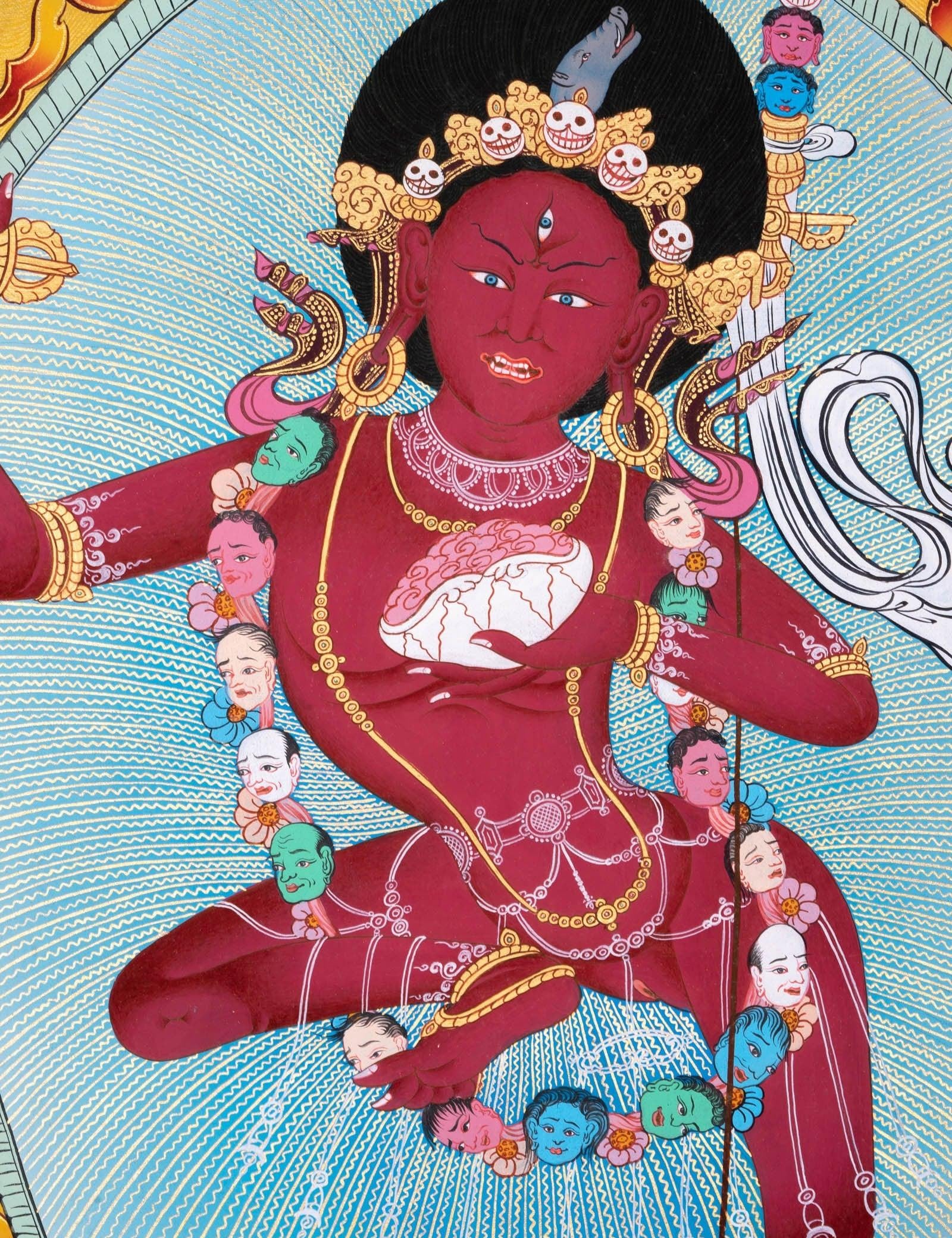 Yogini Thangka Painting - Himalayas Shop