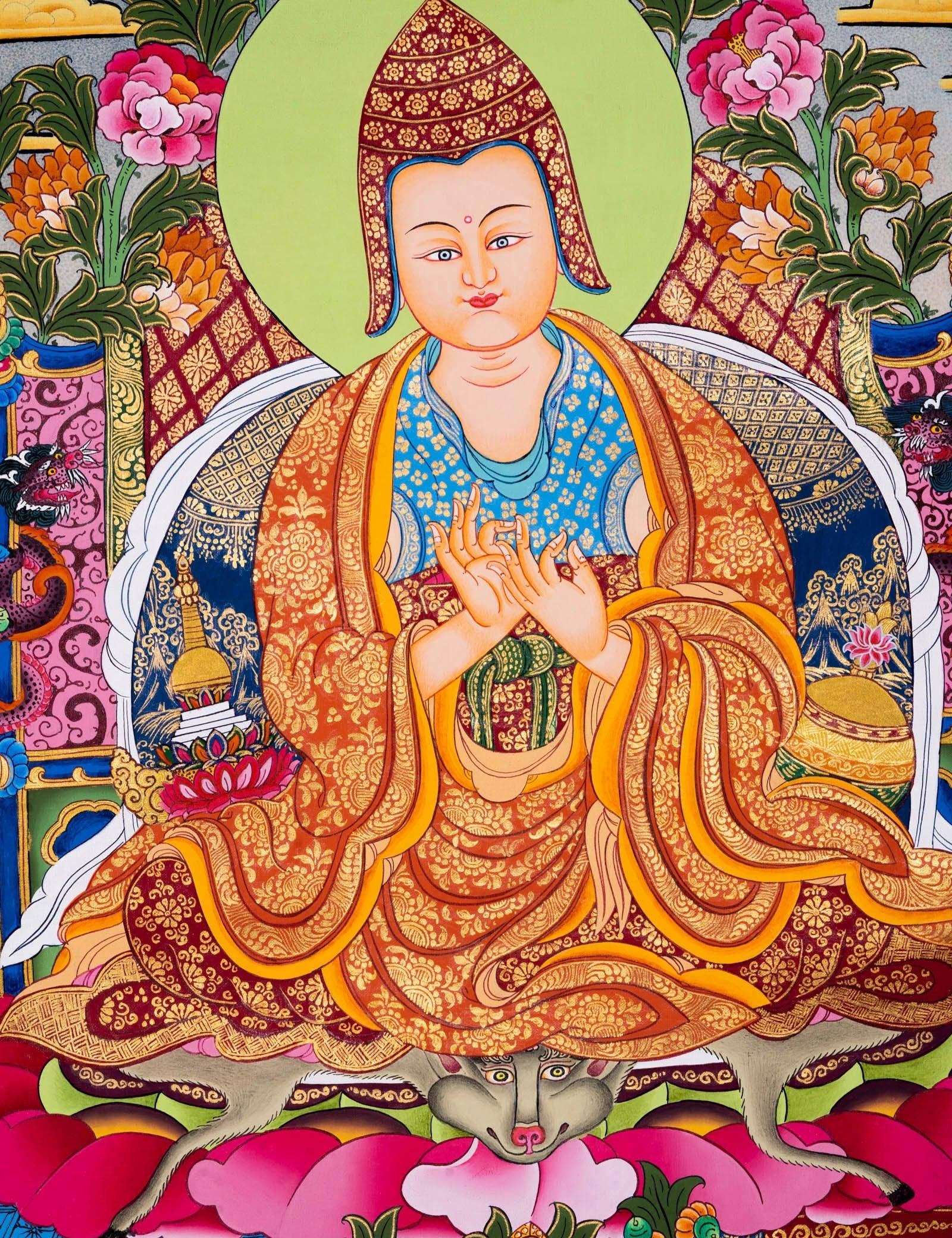 Atisha Thangka Painting