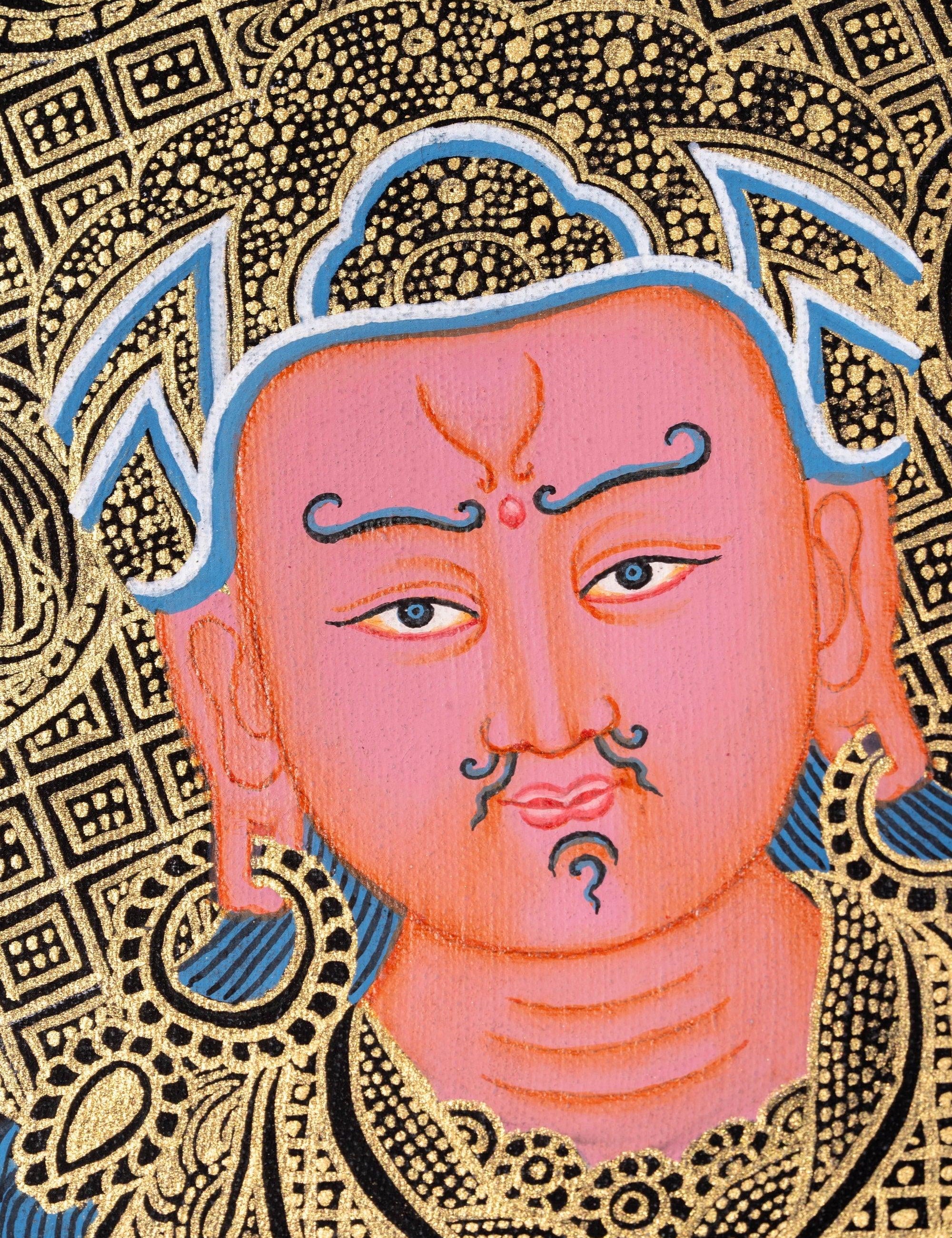 Guru Rinpoche Thangka Painting - Himalayas Shop