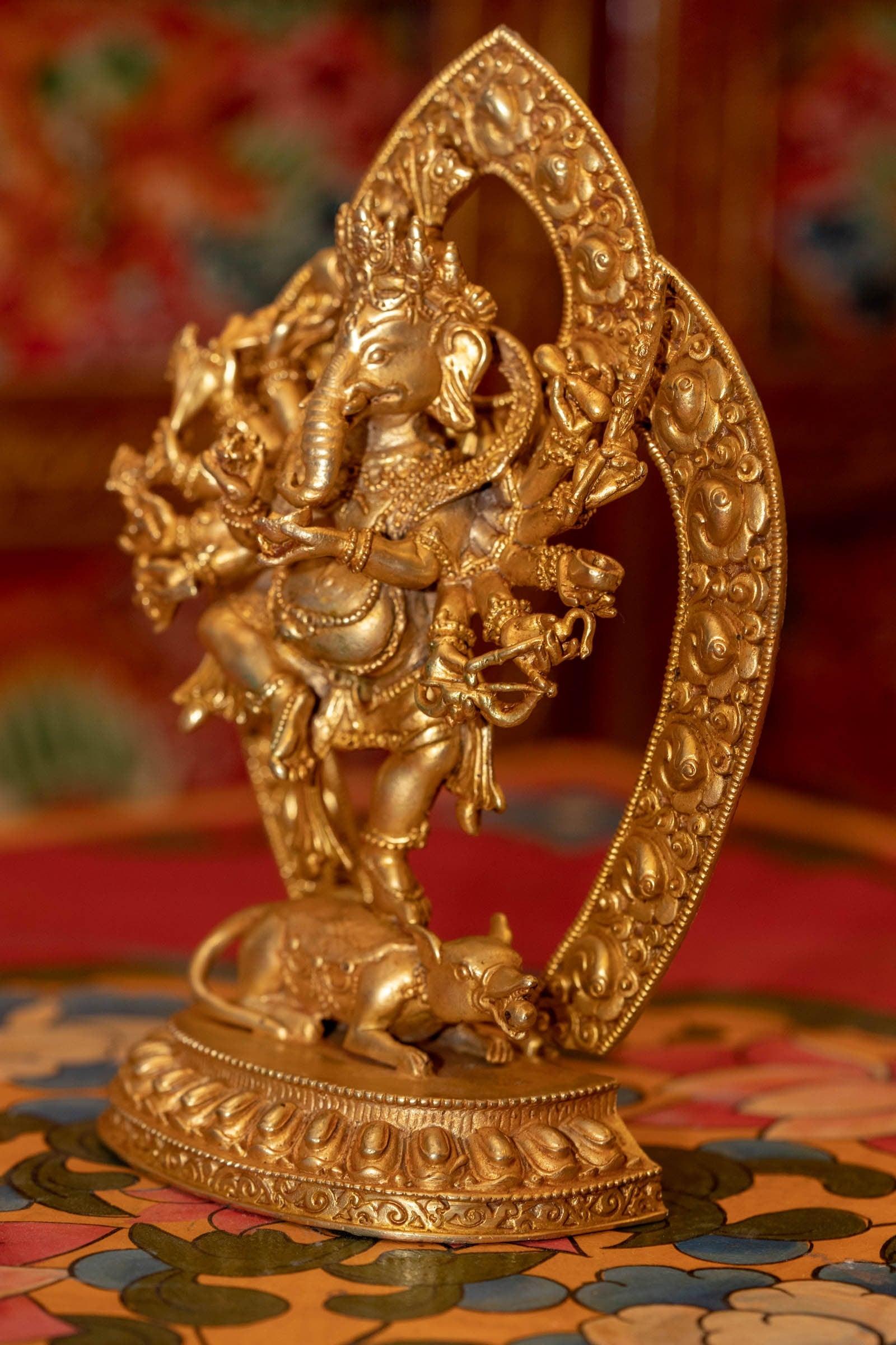 Hand Made Ganesh Statue - HimalayasShop